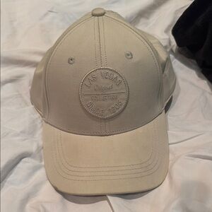 Beige Las Vegas Baseball Cap